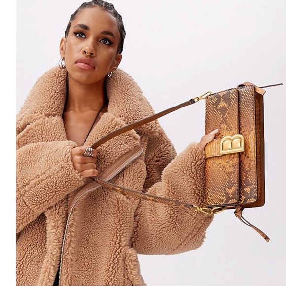 Brown Leather Shoulder Bag - Picture 2 of 3